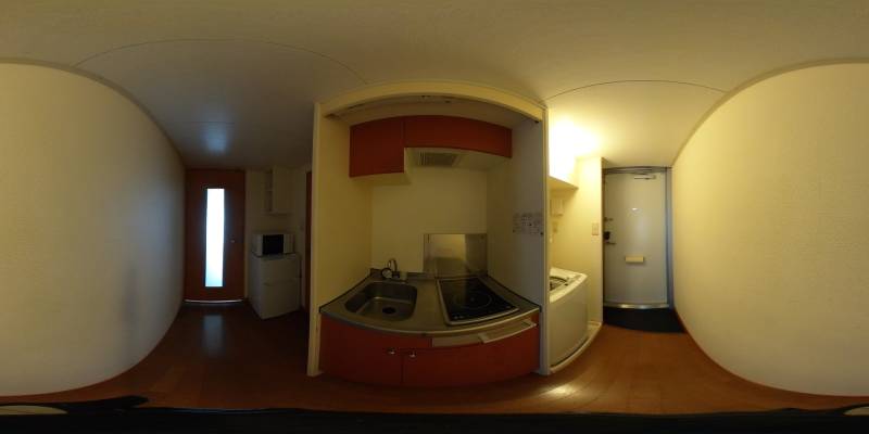 パノラマ画像キッチン