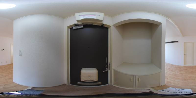 パノラマ画像玄関