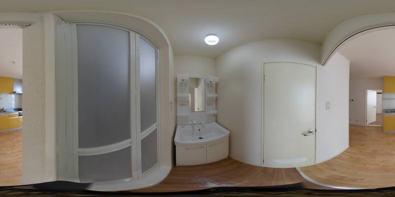 パノラマ画像洗面所