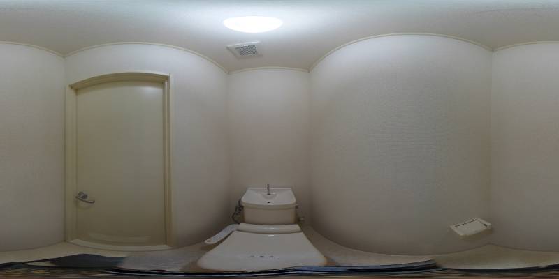 パノラマ画像トイレ