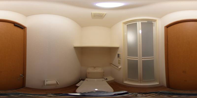 パノラマ画像トイレ