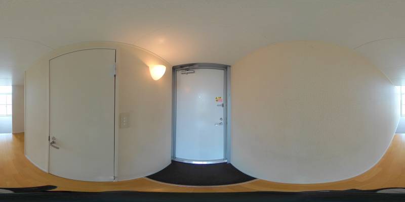 パノラマ画像玄関