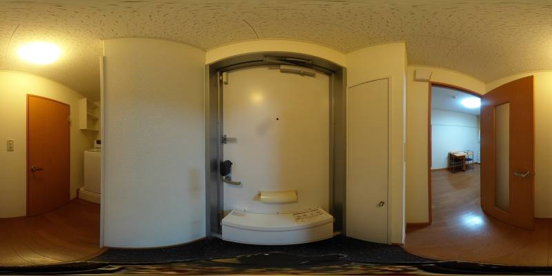 パノラマ画像玄関