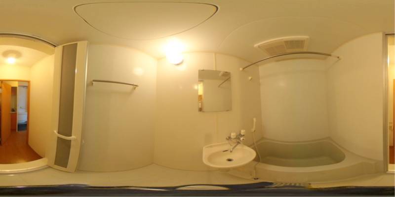 パノラマ画像バスルーム