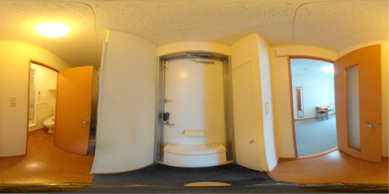 パノラマ画像玄関