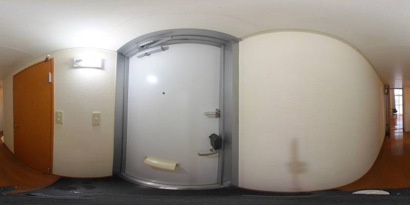 パノラマ画像玄関