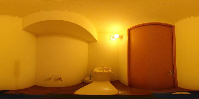 パノラマ画像トイレ