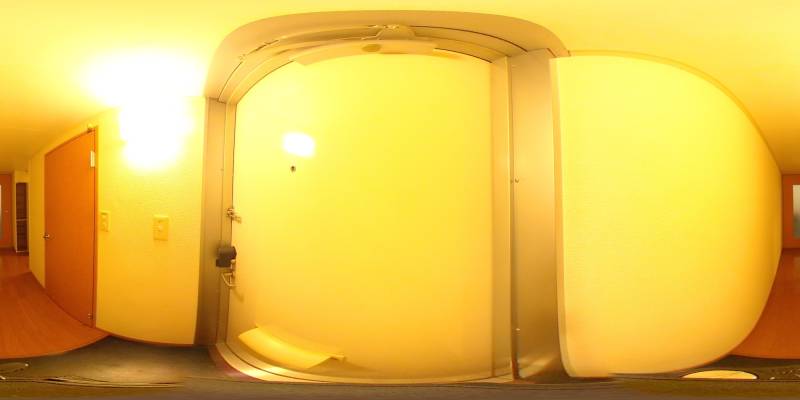 パノラマ画像玄関