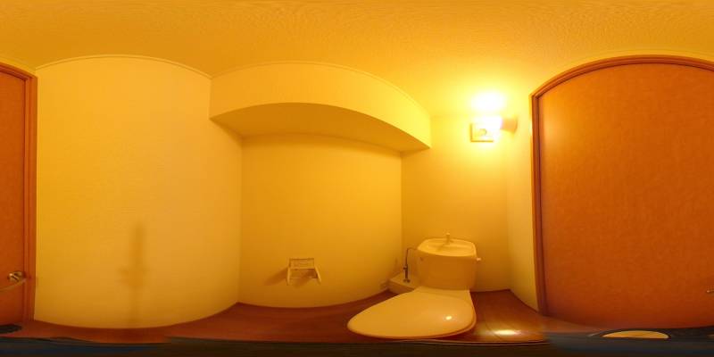 パノラマ画像トイレ