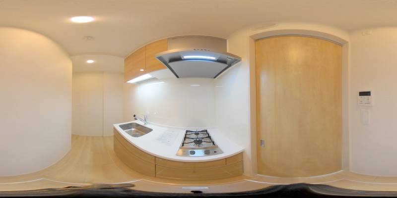 パノラマ画像キッチン