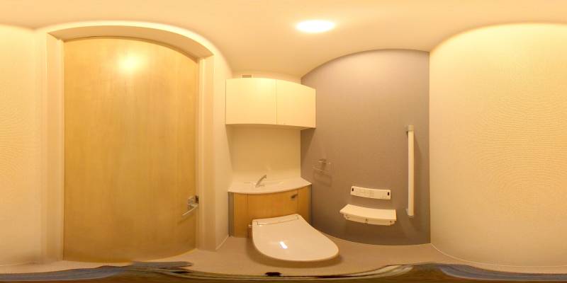 パノラマ画像トイレ