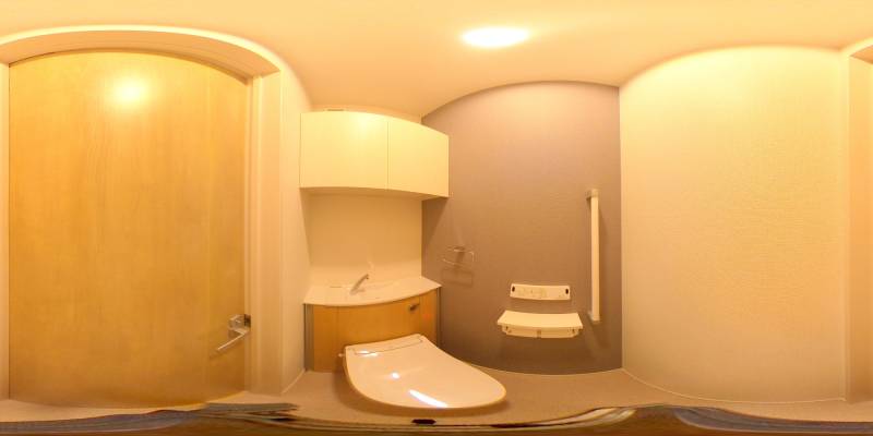 パノラマ画像トイレ