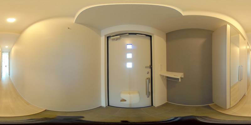 パノラマ画像玄関