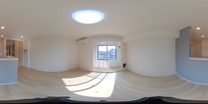 パノラマ画像リビング