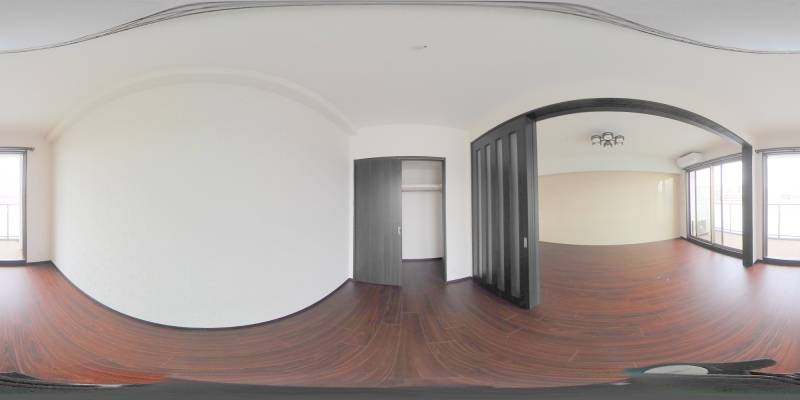 パノラマ画像洋室