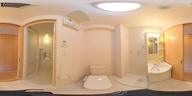 パノラマ画像トイレ