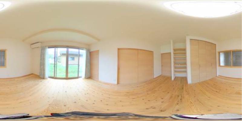 パノラマ画像洋室