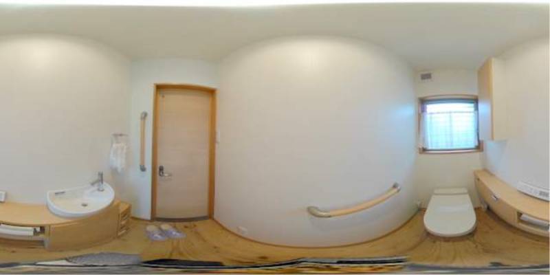 パノラマ画像トイレ