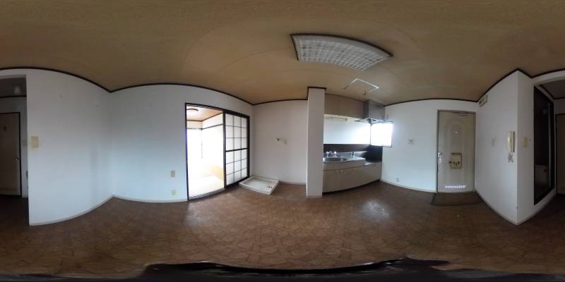 パノラマ画像リビング