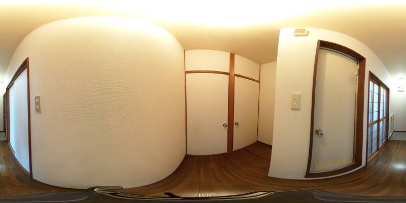 パノラマ画像玄関