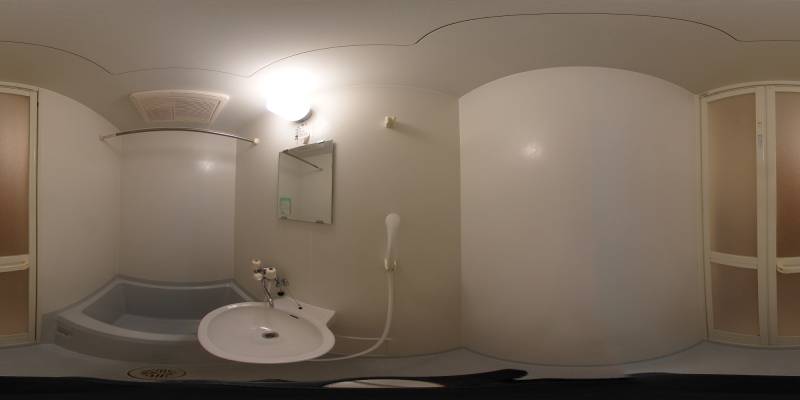 パノラマ画像バスルーム