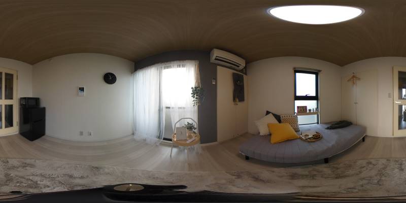 パノラマ画像洋室