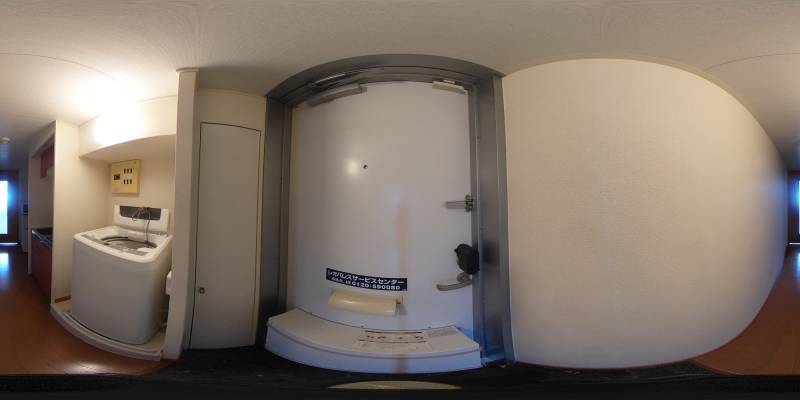 パノラマ画像玄関