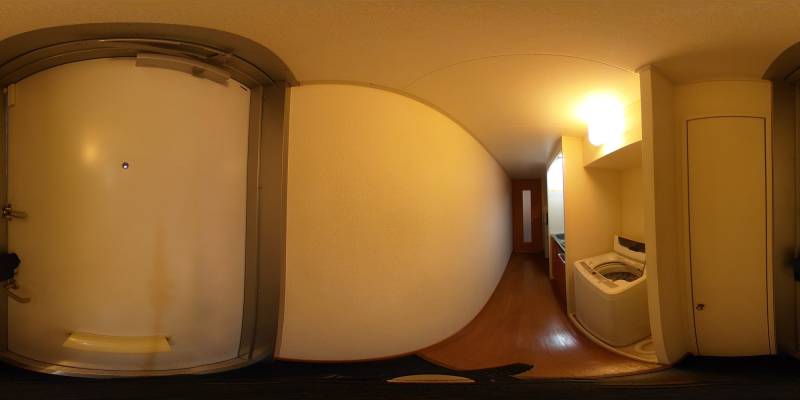 パノラマ画像玄関