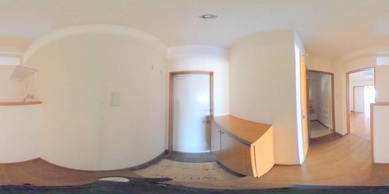 パノラマ画像玄関