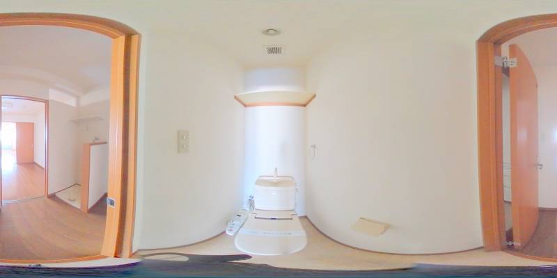 パノラマ画像トイレ