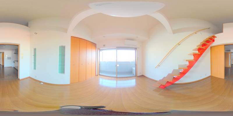 パノラマ画像洋室