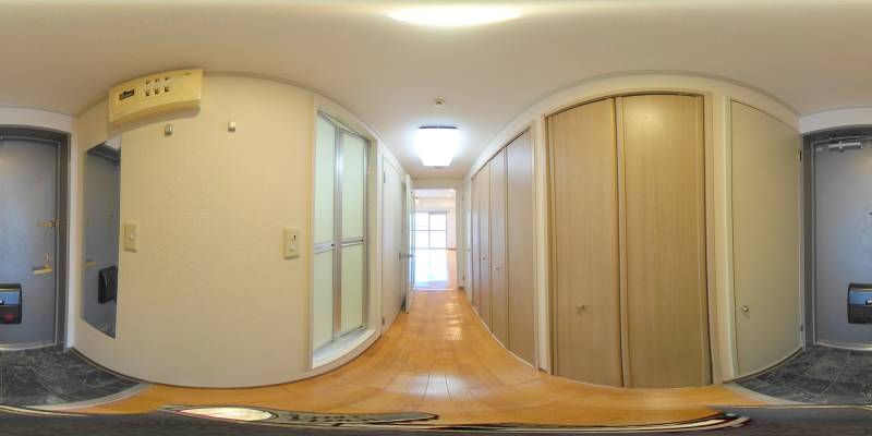 パノラマ画像玄関