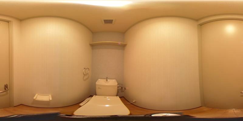 パノラマ画像トイレ