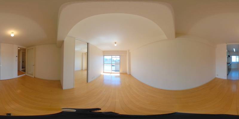 パノラマ画像リビング