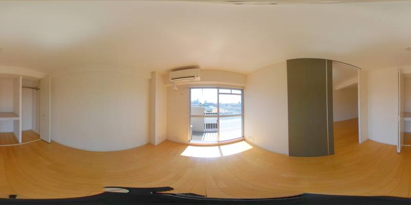 パノラマ画像洋室