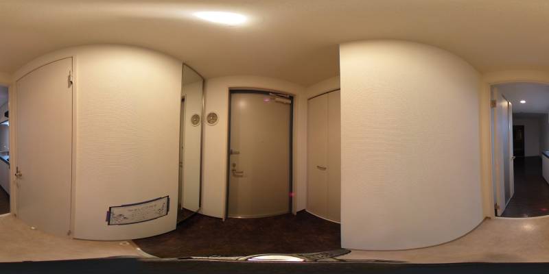 パノラマ画像玄関