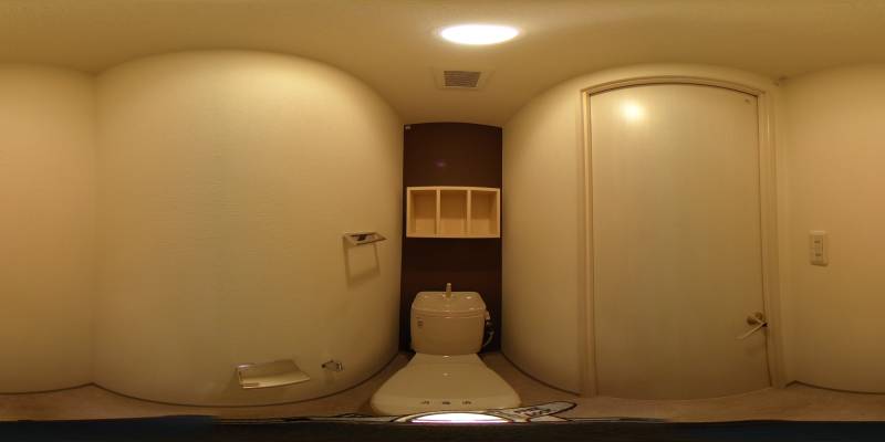 パノラマ画像トイレ