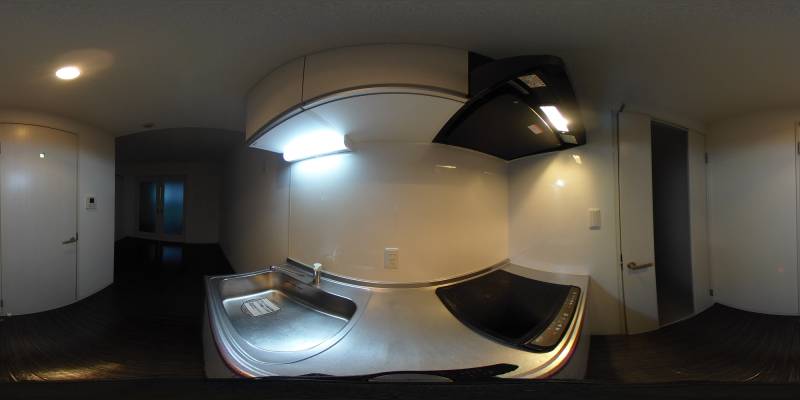 パノラマ画像キッチン