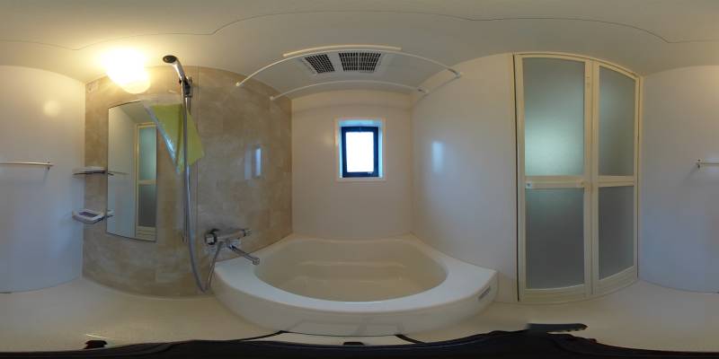 パノラマ画像バスルーム