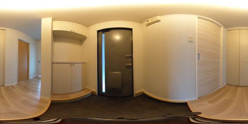 パノラマ画像玄関