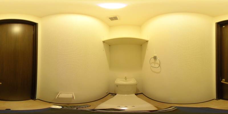 パノラマ画像トイレ