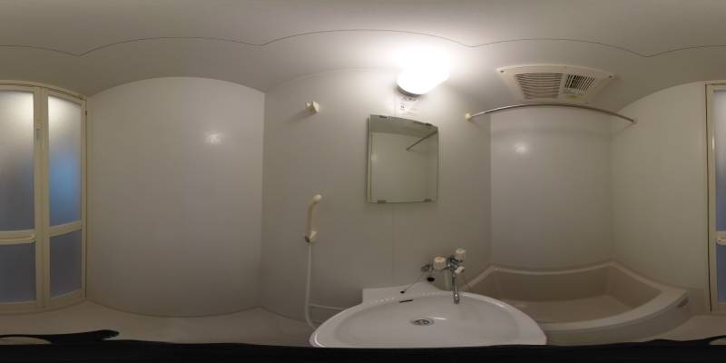 パノラマ画像洗面所