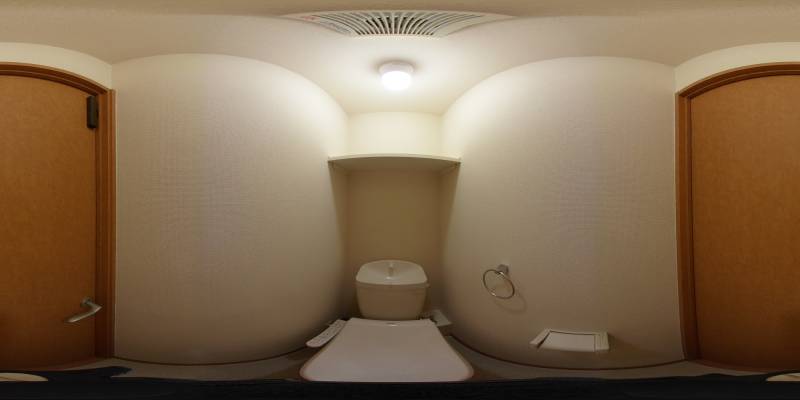 パノラマ画像トイレ