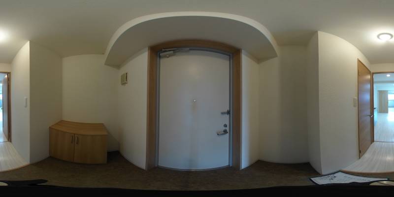 パノラマ画像玄関