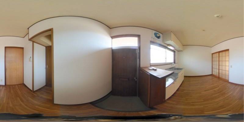 パノラマ画像玄関