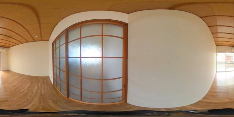 パノラマ画像洋室