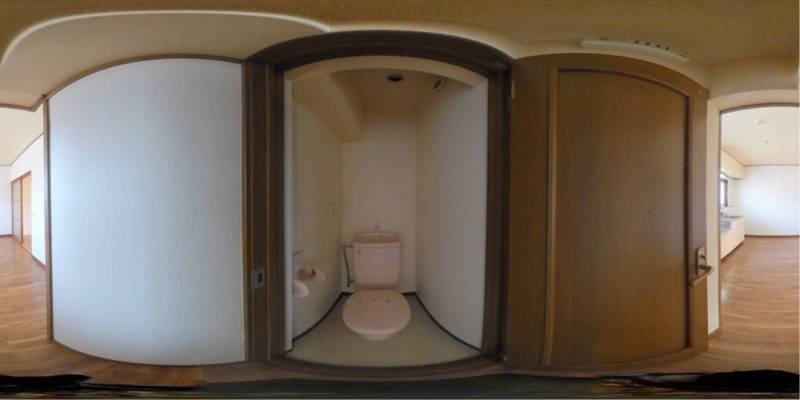パノラマ画像トイレ
