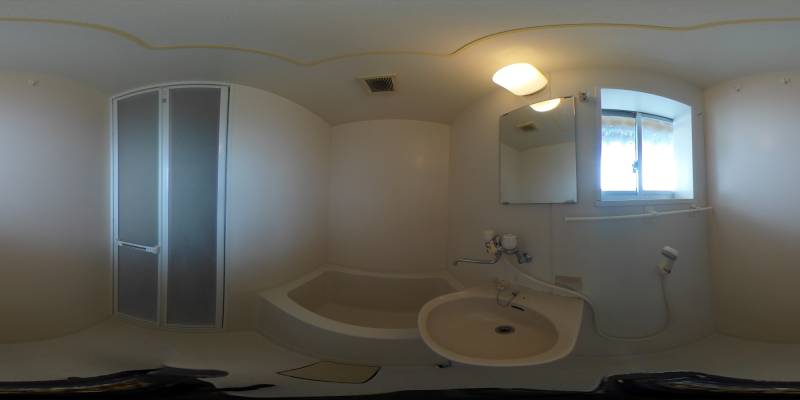 パノラマ画像バスルーム