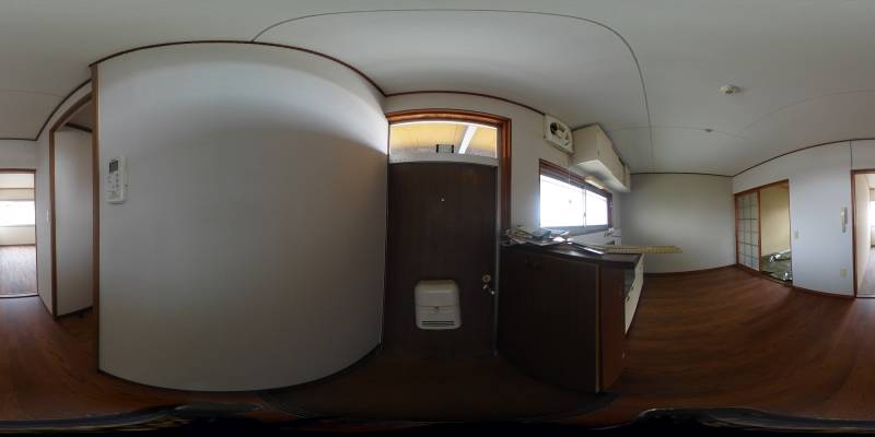 パノラマ画像玄関