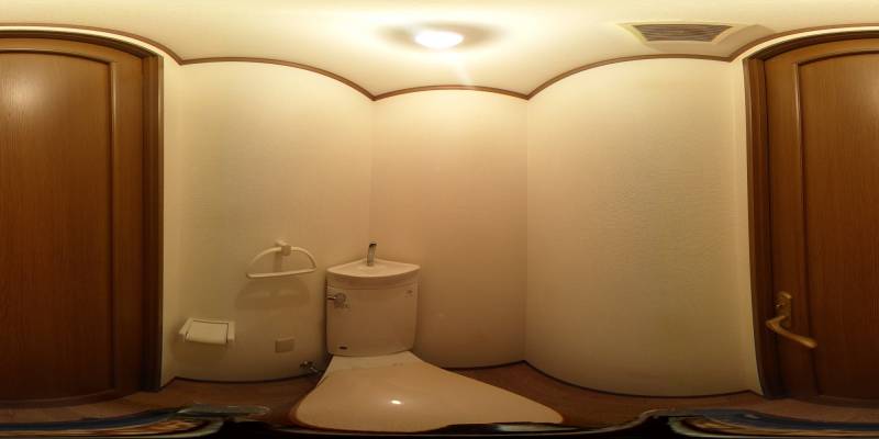 パノラマ画像トイレ